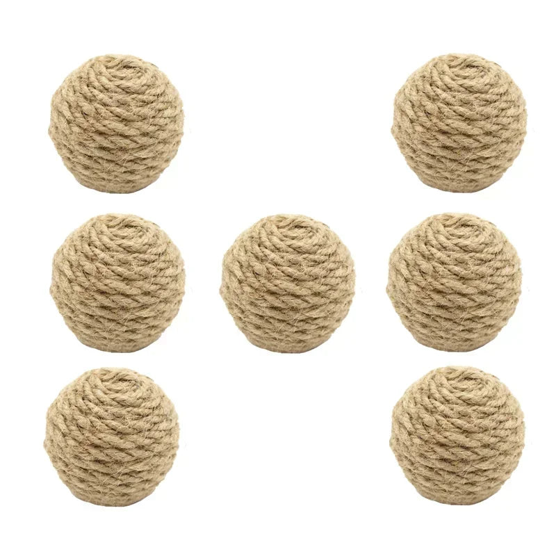 5 pièces chats souterrain balle interactive à la main