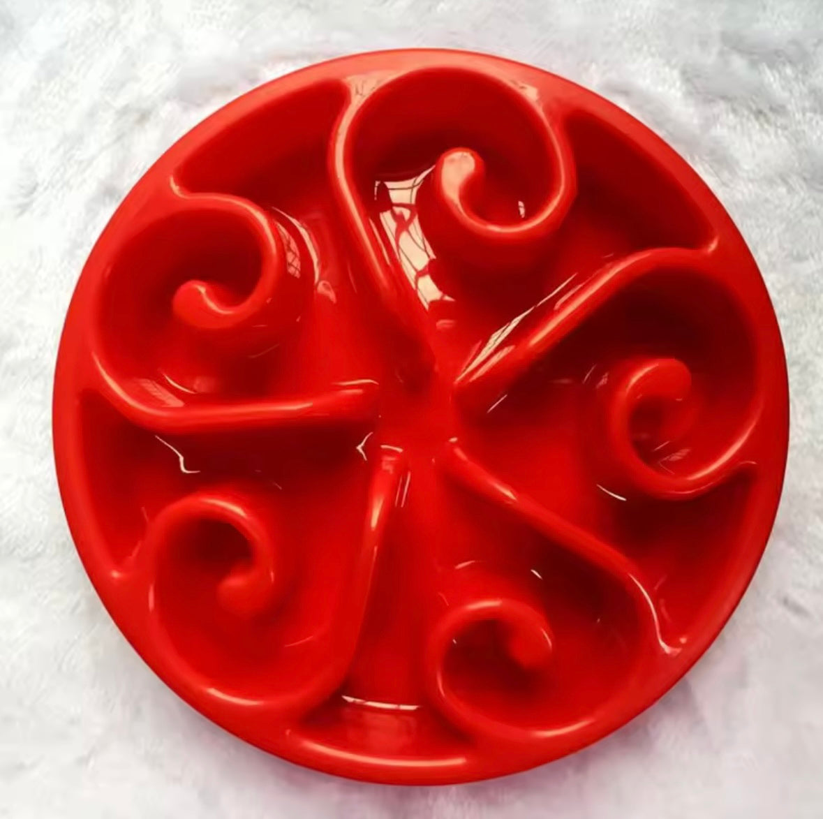 Bol d'Alimentation Lente pour Chien - Amusant et Écologique