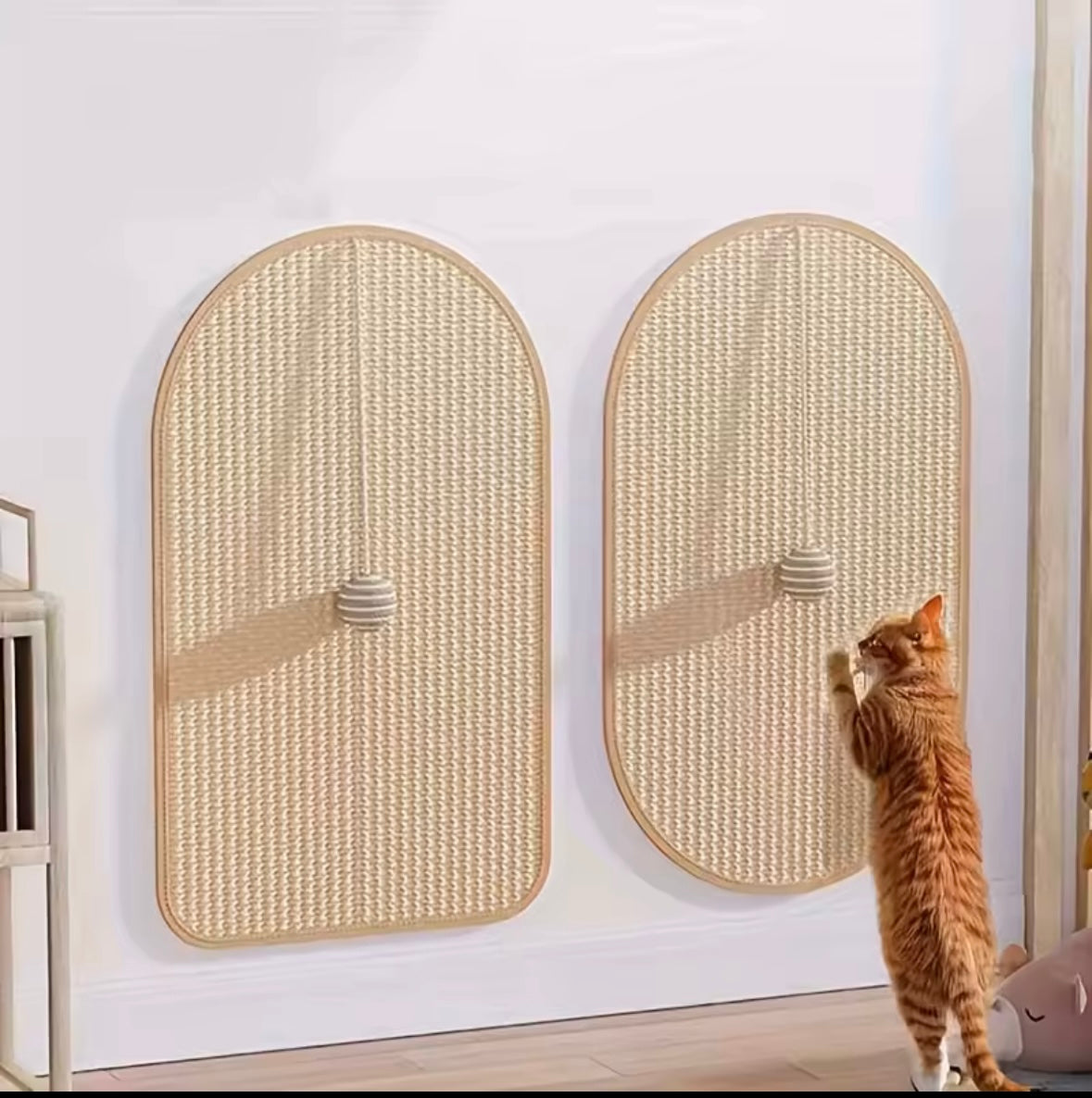 Tapis à gratter en Sisal pour chat - Durable et Ludique